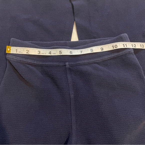 Offline by Aerie Blue Knit Yoga Pants Y2K Women’s Flare Small Bell Bottom Cotton - Picture 6 of 10